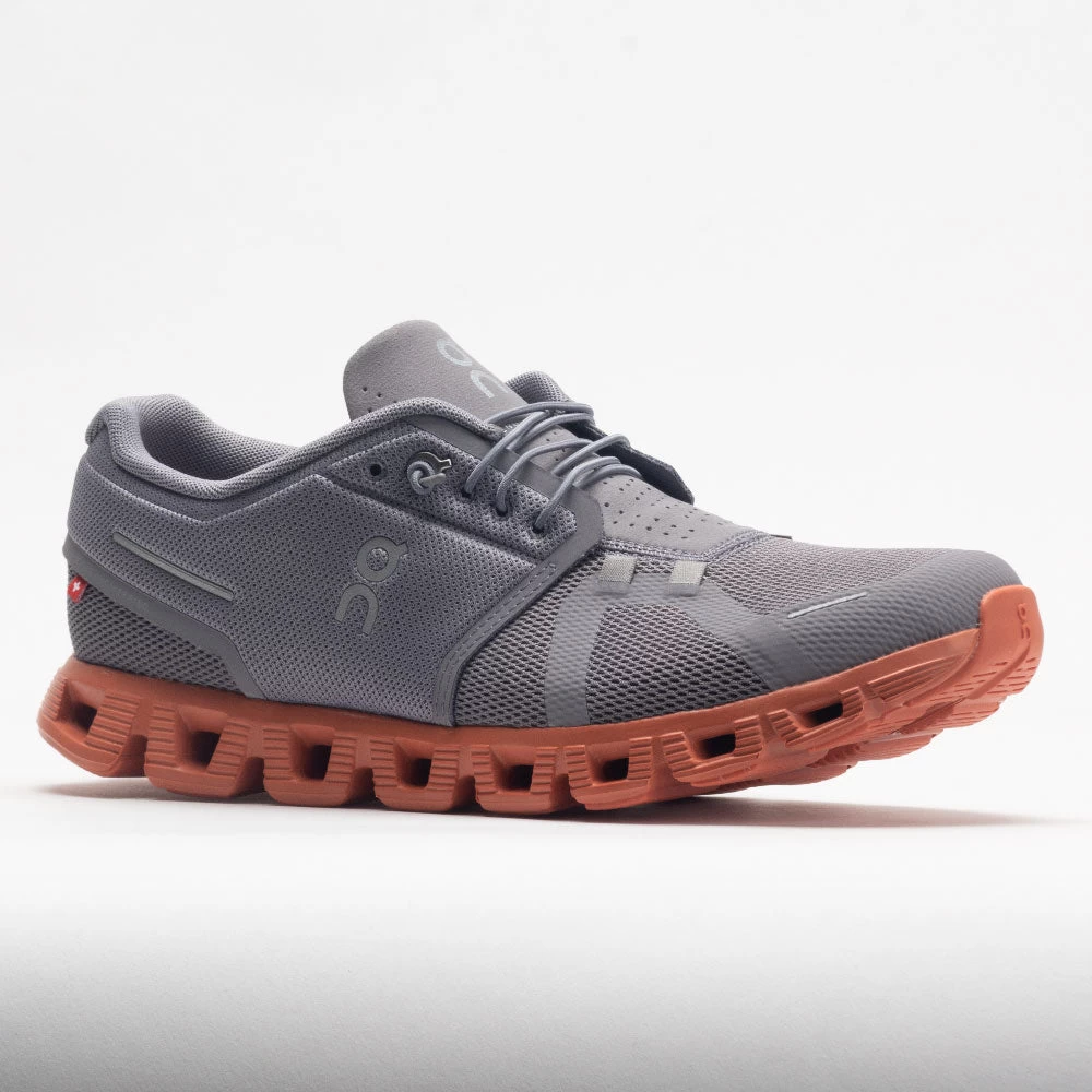 On Running On Cloud 5 Men's Zinc/Canyon 7 On Running On Cloud 5 Men's Zinc/Canyon - Image 5