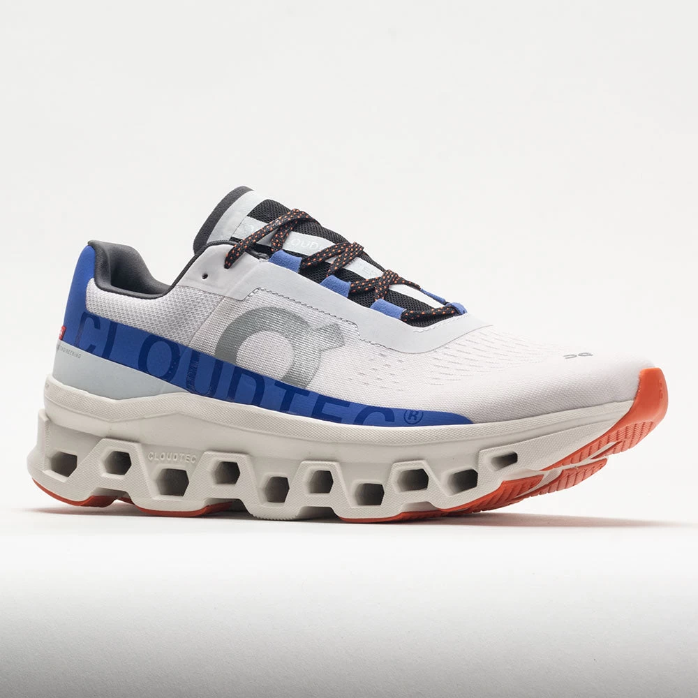 On Running On Cloudmonster Men's Frost/Cobalt 7 On Running On Cloudmonster Men's Frost/Cobalt - Image 5