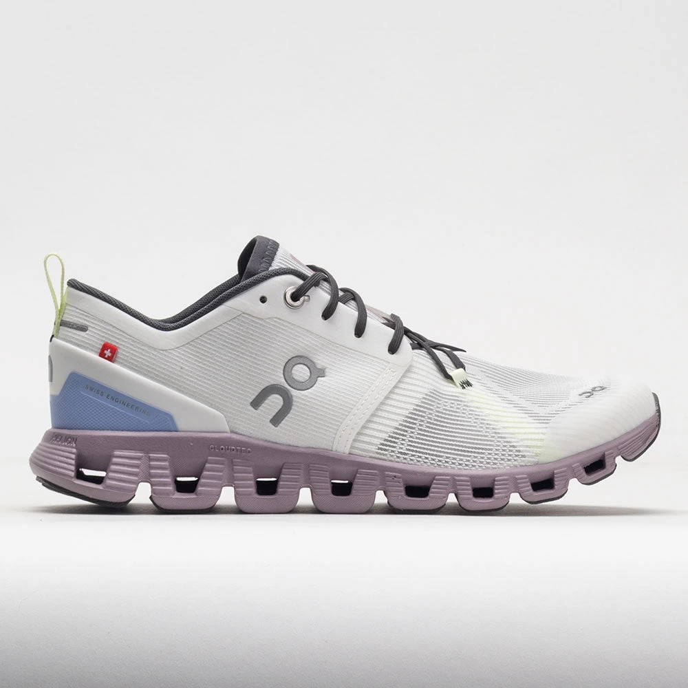 On Running On Cloud X 3 Shift Women's Undyed White/Heron 3 On Running On Cloud X 3 Shift Women's Undyed White/Heron