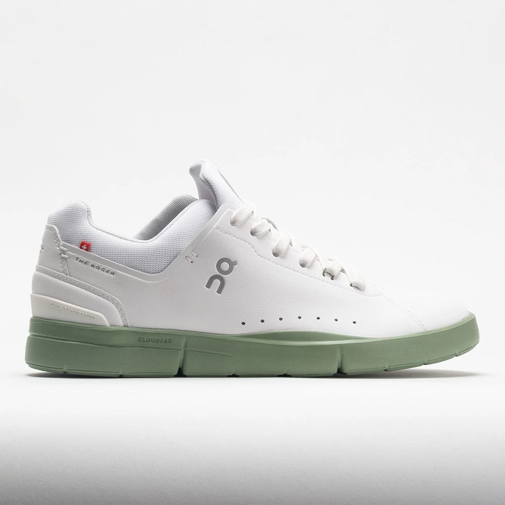 On Running On The Roger Advantage Men's White/Reseda 3 On Running On The Roger Advantage Men's White/Reseda
