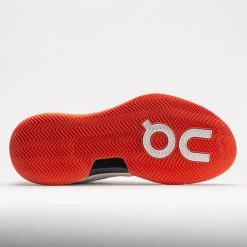 On Running On The Roger Pro Clay Men's White/Flame -On Running 117241 4