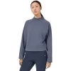 On Running Women's Crew Neck -On Running Small PNG SS21 Crewneck Dark W Pack Shot 1
